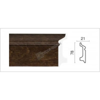 Плинтус широкий 1221-3 Decor Dizayn