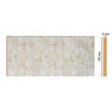 Декоративная панель Decomaster R10-25 (100*6*2400мм)