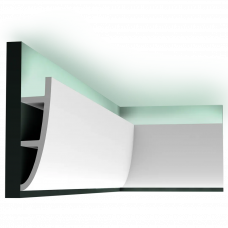 Карниз для скрытого освещения Antonio Orac Decor C374 Полиуретан 2000*180*50 мм