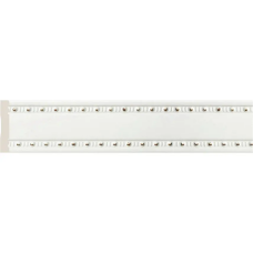 Бордюр Cosca W40(2)-W25 Полистирол Слоновая кость 2400*40*9 мм