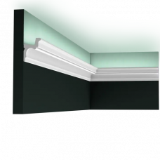 Карниз для скрытого освещения Orac Decor C323 Полиуретан 2000*55*42 мм