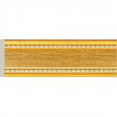 Бордюр Cosca W60(1)-GS2 Полистирол Золотой 2400*60*9 мм