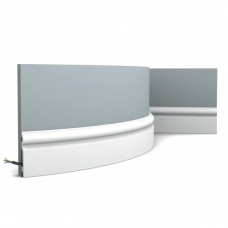 Плинтус гибкий Orac Decor SX137F Полиуретан 2000*99*15 мм